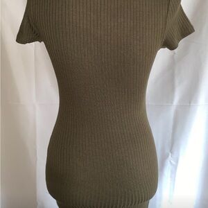 Cute army green dress